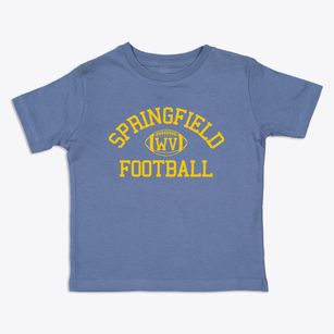 Springfield West Virginia Football Toddler T-Shirt