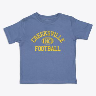 Creeksville North Carolina Football Toddler T-Shirt