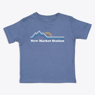 New Market Station Virginia Mountain View Toddler T-Shirt
