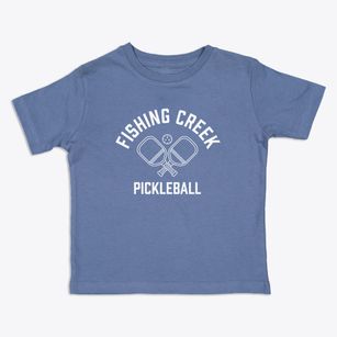 Fishing Creek New Jersey Pickleball Toddler T-Shirt