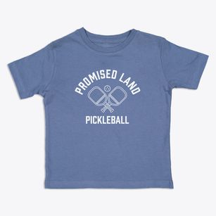 Promised Land Maine Pickleball Toddler T-Shirt