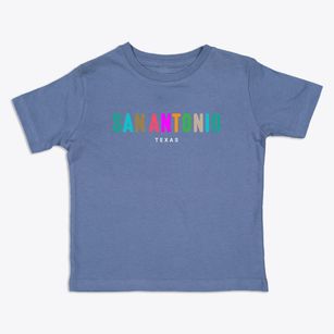 San Antonio Texas Color Pop Toddler T-Shirt