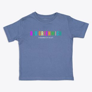 Old Greenwich Connecticut Color Pop Toddler T-Shirt