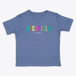 Litchfield Illinois Color Pop Toddler T-Shirt