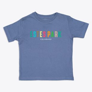 Estes Park Colorado Color Pop Toddler T-Shirt