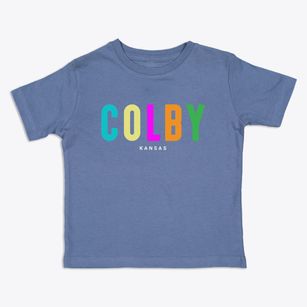 Colby Kansas Color Pop Toddler T-Shirt