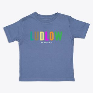 Ludlow Kentucky Color Pop Toddler T-Shirt