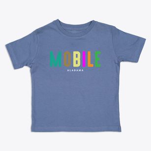 Mobile Alabama Color Pop Toddler T-Shirt