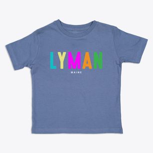 Lyman Maine Color Pop Toddler T-Shirt