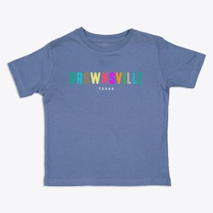 Brownsville Texas Color Pop Toddler T-Shirt