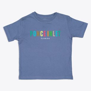 Ponce Inlet Florida Color Pop Toddler T-Shirt