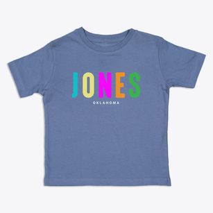 Jones Oklahoma Color Pop Toddler T-Shirt