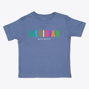 Meridian Mississippi Color Pop Toddler T-Shirt