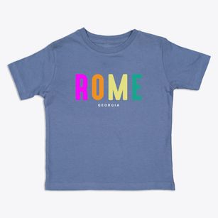 Rome Georgia Color Pop Toddler T-Shirt