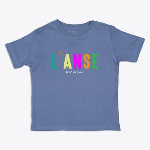 L'anse Michigan Color Pop Toddler T-Shirt