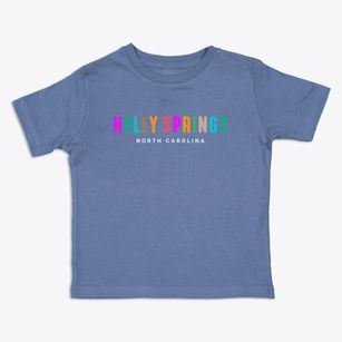 Holly Springs North Carolina Color Pop Toddler T-Shirt