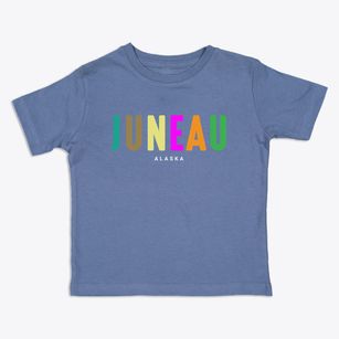 Juneau Alaska Color Pop Toddler T-Shirt