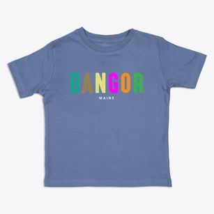 Bangor Maine Color Pop Toddler T-Shirt
