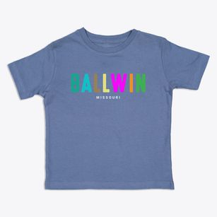Ballwin Missouri Color Pop Toddler T-Shirt