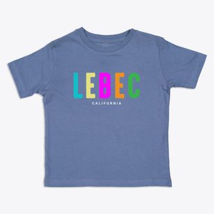 Lebec California Color Pop Toddler T-Shirt