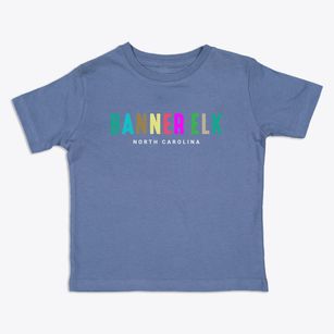 Banner Elk North Carolina Color Pop Toddler T-Shirt