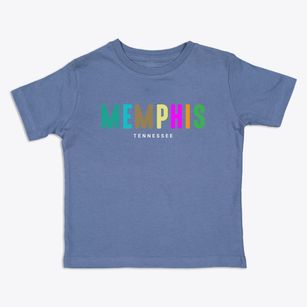 Memphis Tennessee Color Pop Toddler T-Shirt