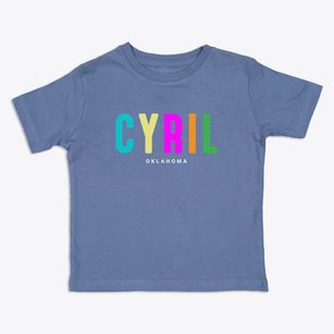 Cyril Oklahoma Color Pop Toddler T-Shirt