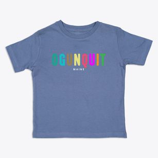 Ogunquit Maine Color Pop Toddler T-Shirt
