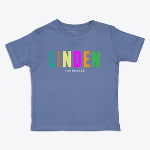 Linden Tennessee Color Pop Toddler T-Shirt