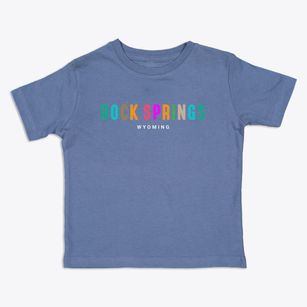 Rock Springs Wyoming Color Pop Toddler T-Shirt