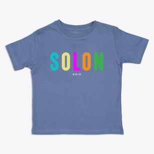 Solon Ohio Color Pop Toddler T-Shirt