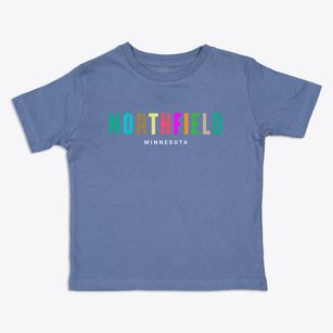Northfield Minnesota Color Pop Toddler T-Shirt