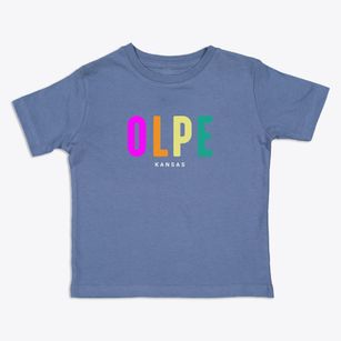 Olpe Kansas Color Pop Toddler T-Shirt