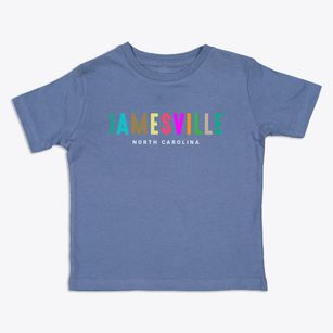 Jamesville North Carolina Color Pop Toddler T-Shirt