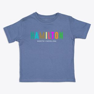 Hamilton North Carolina Color Pop Toddler T-Shirt