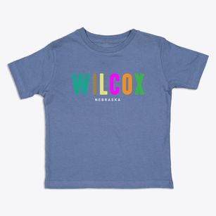 Wilcox Nebraska Color Pop Toddler T-Shirt