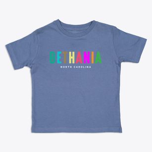 Bethania North Carolina Color Pop Toddler T-Shirt