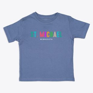 St. Michael Minnesota Color Pop Toddler T-Shirt