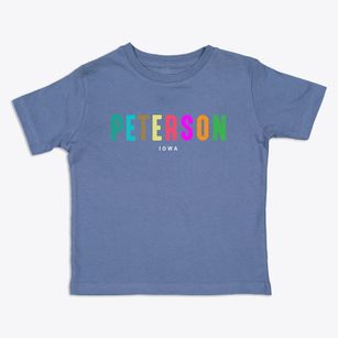 Peterson Iowa Color Pop Toddler T-Shirt
