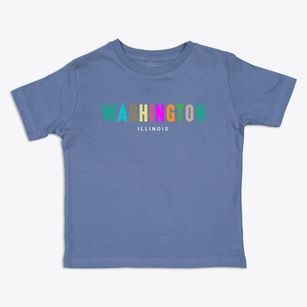 Washington Illinois Color Pop Toddler T-Shirt