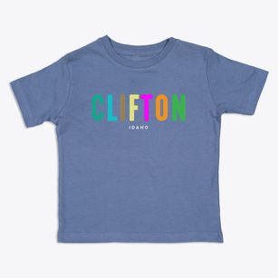 Clifton Idaho Color Pop Toddler T-Shirt