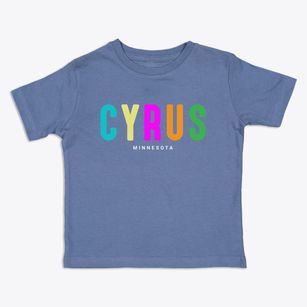 Cyrus Minnesota Color Pop Toddler T-Shirt