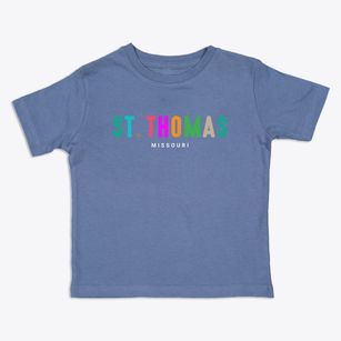 St. Thomas Missouri Color Pop Toddler T-Shirt