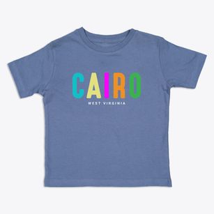 Cairo West Virginia Color Pop Toddler T-Shirt