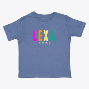 Lexa Arkansas Color Pop Toddler T-Shirt