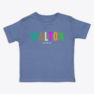 Walton Kansas Color Pop Toddler T-Shirt