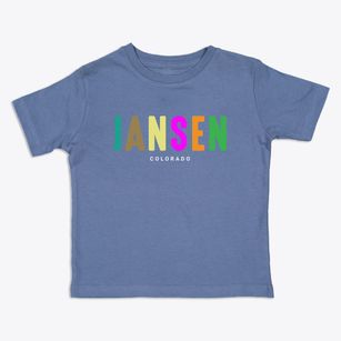 Jansen Colorado Color Pop Toddler T-Shirt