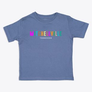 Mitchellville Tennessee Color Pop Toddler T-Shirt
