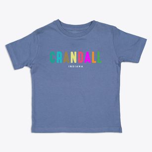 Crandall Indiana Color Pop Toddler T-Shirt