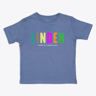 Linden North Carolina Color Pop Toddler T-Shirt